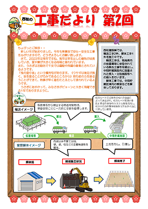 工事だより　第２回
